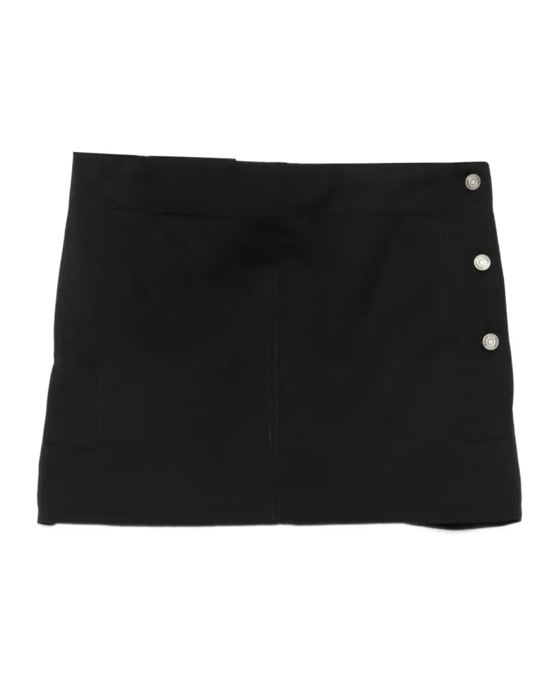 JUUN.J buttoned panelled skort - Schwarz Schwarz