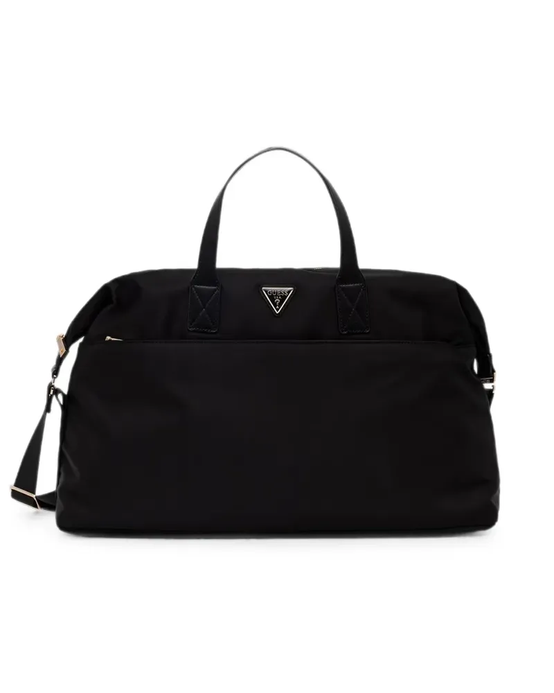 Guess Reisetasche mit Logo-Schild - Schwarz Schwarz