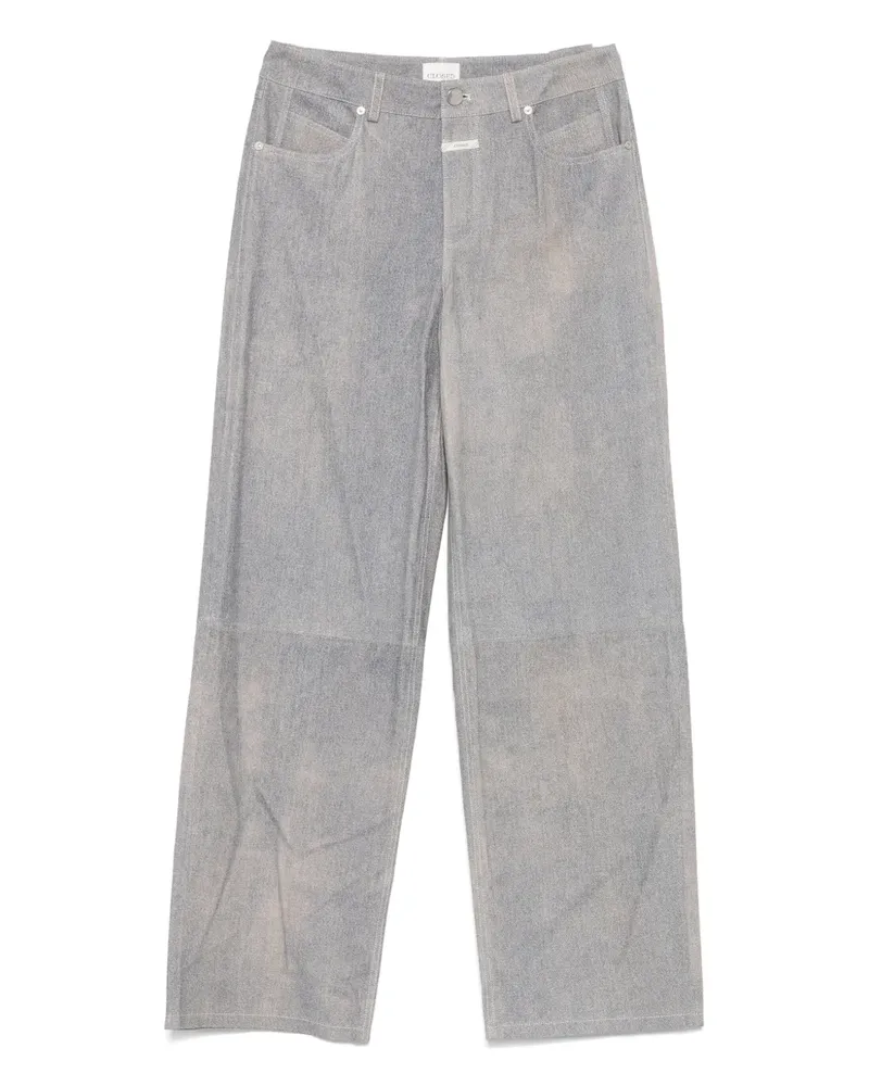 Closed Hose mit geradem Bein - Blau Blau