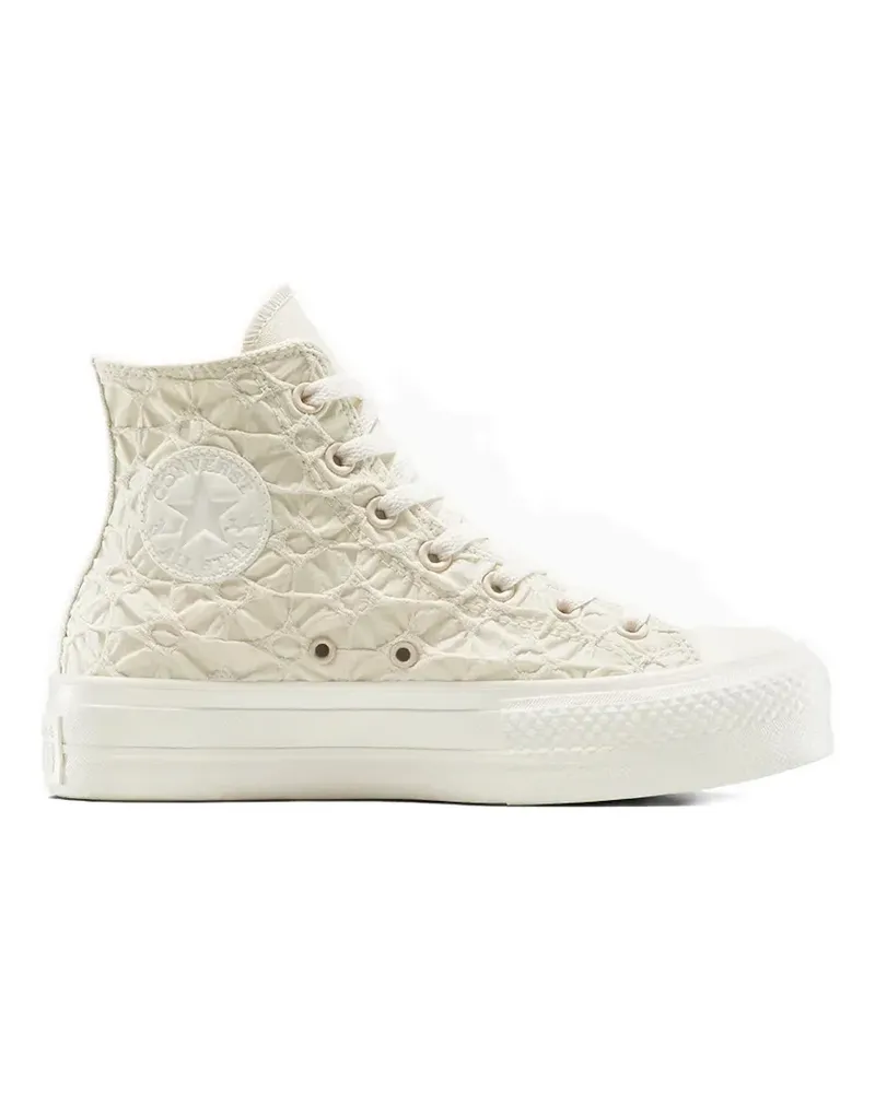 Converse Chuck Taylor Plateau-Sneakers - Weiß Weiß
