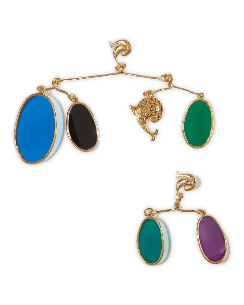 Emilio Pucci Chandelier-Ohrringe - Gold Gold