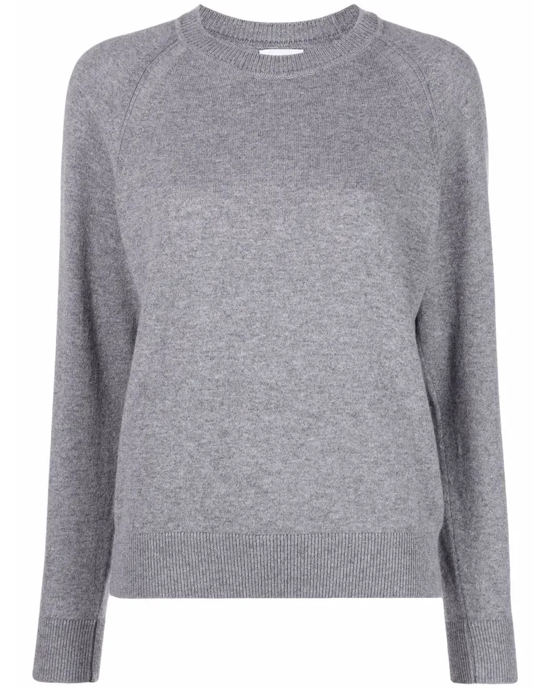 Barrie Klassischer Pullover - Grau Grau