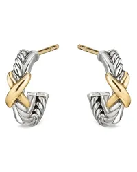 David Yurman Mini 18kt Gelbgoldcreolen Gold