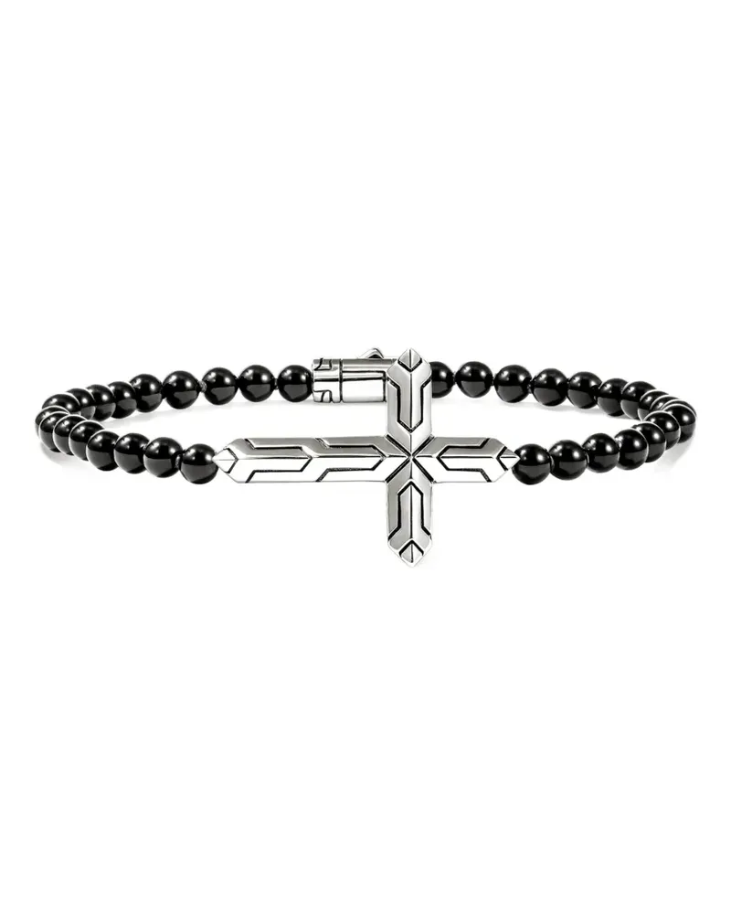 John Hardy Icon cross-detail bracelet - Silber Silber