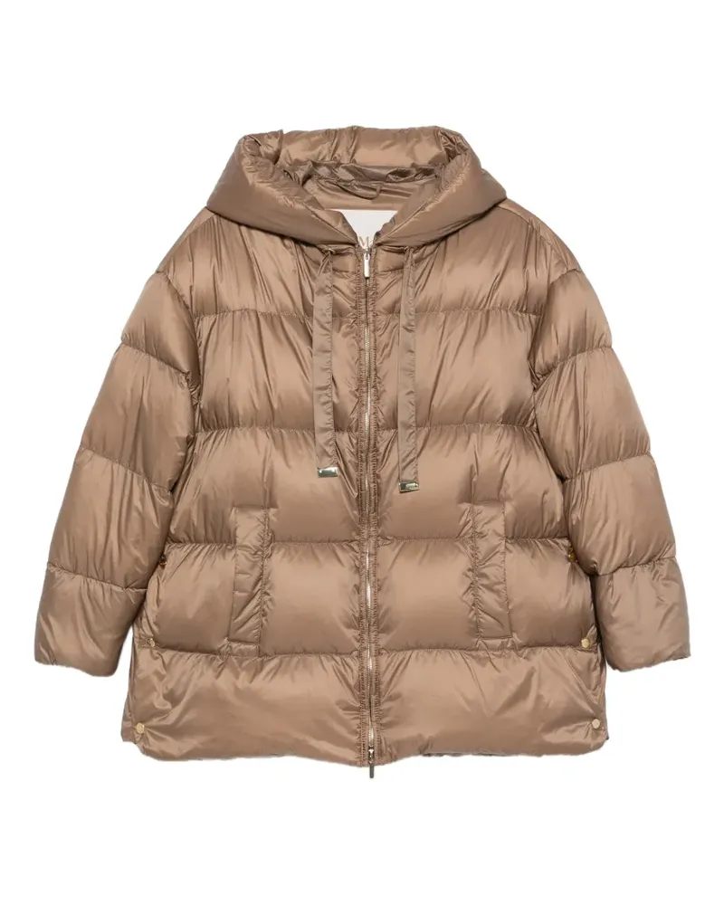 Max Mara The Cube Steppjacke mit Kapuze - Braun Braun