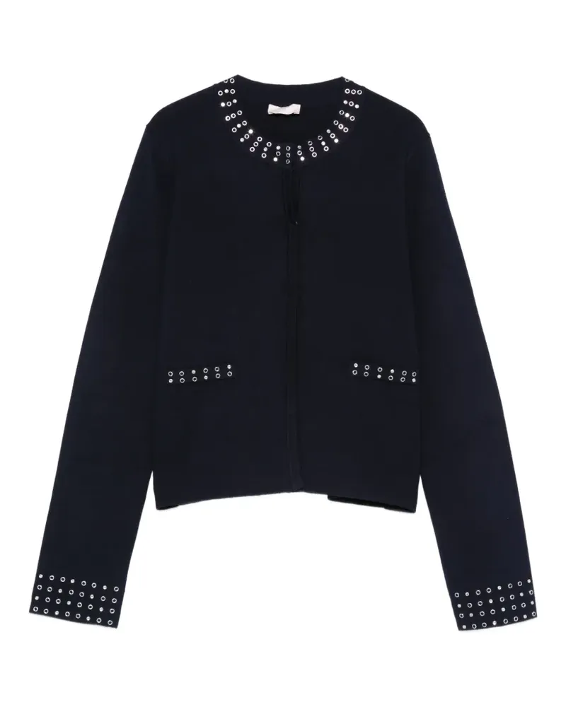 Liu Jo Verzierter Cardigan - Blau Blau