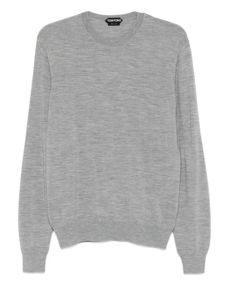 Tom Ford Pullover mit rundem Ausschnitt - Grau Grau