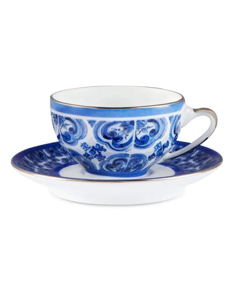Dolce & Gabbana Blu Mediterraneo Espresso-Service - Weiß Weiß