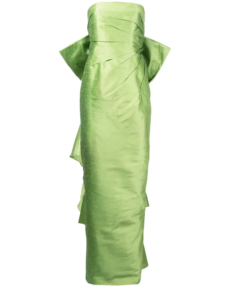 Bambah Robe mit drapierter Schleife - Grün Grün