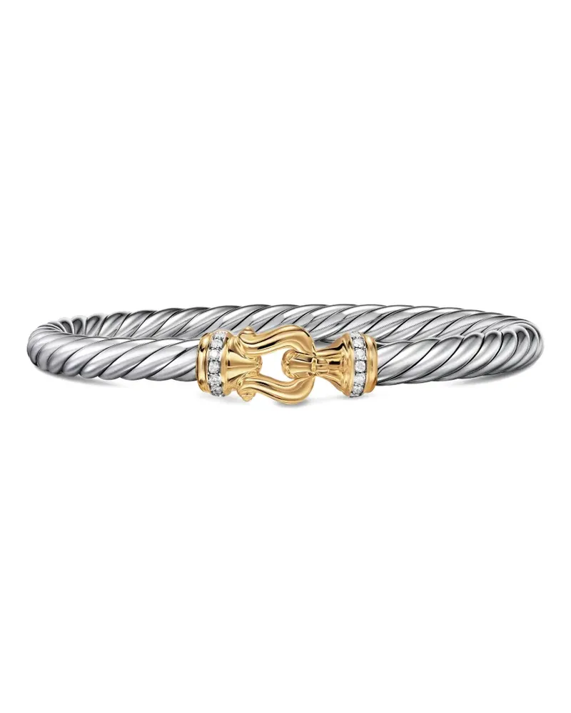 David Yurman Cable Flex® buckle bracelet - Silber Silber