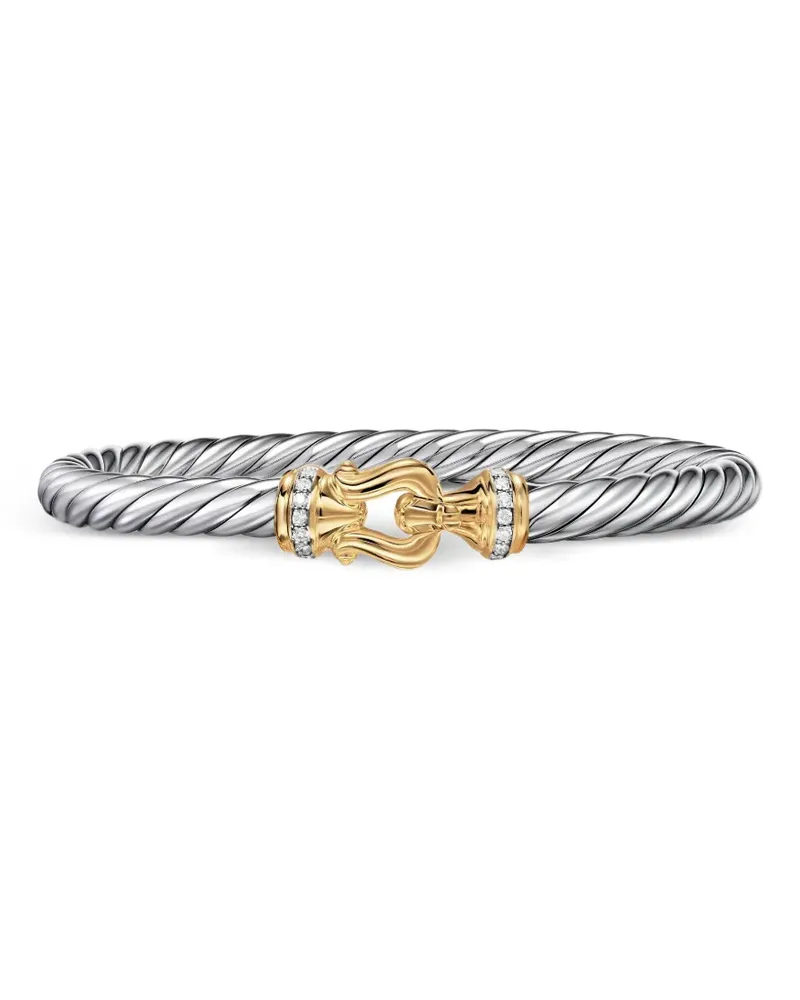 David Yurman Cable Flex® buckle bracelet - Silber Silber