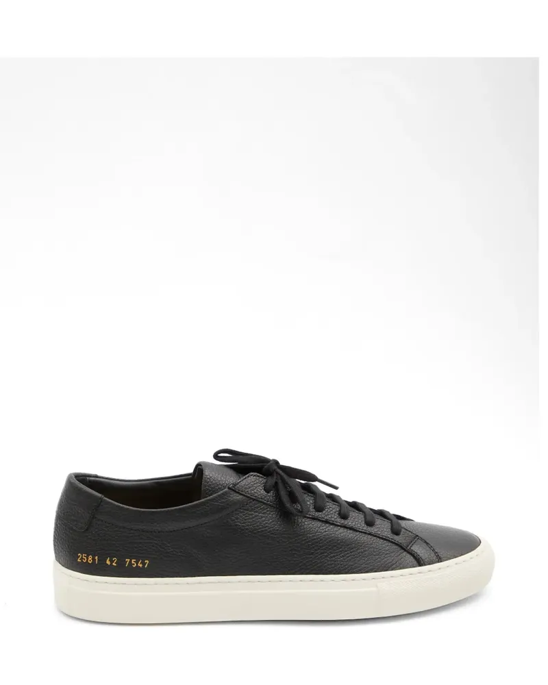 Common Projects Achilles Premium Sneakers - Schwarz Schwarz
