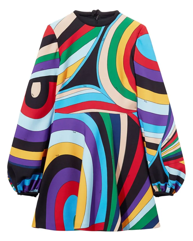 Emilio Pucci Minikleid mit Iride-Print - 17 17