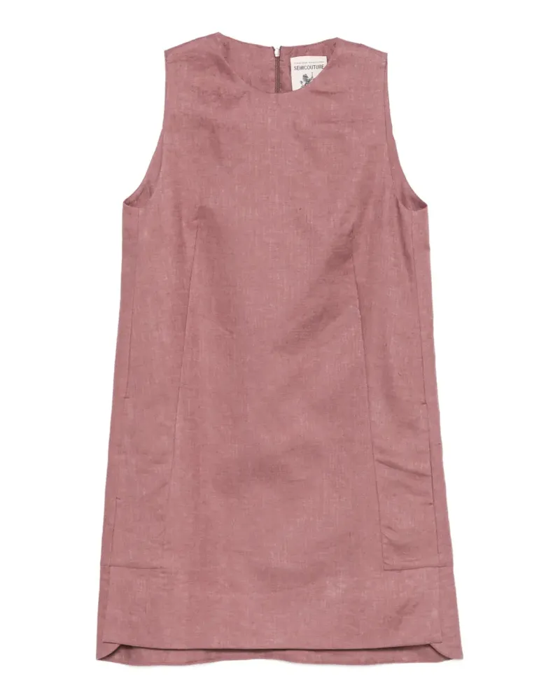 Semicouture sleeveless mini dress - Rosa Rosa
