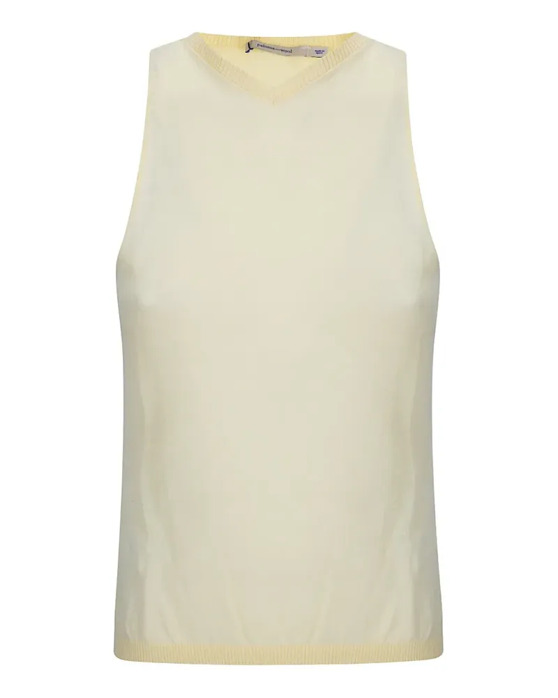 Paloma Wool Sara III V-neck top - Gelb Gelb