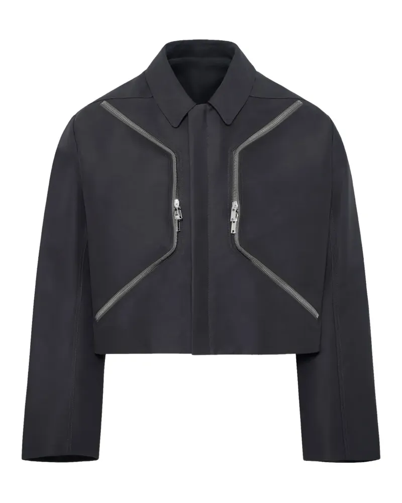 Rick Owens Heizer zip-detail jacket - Schwarz Schwarz