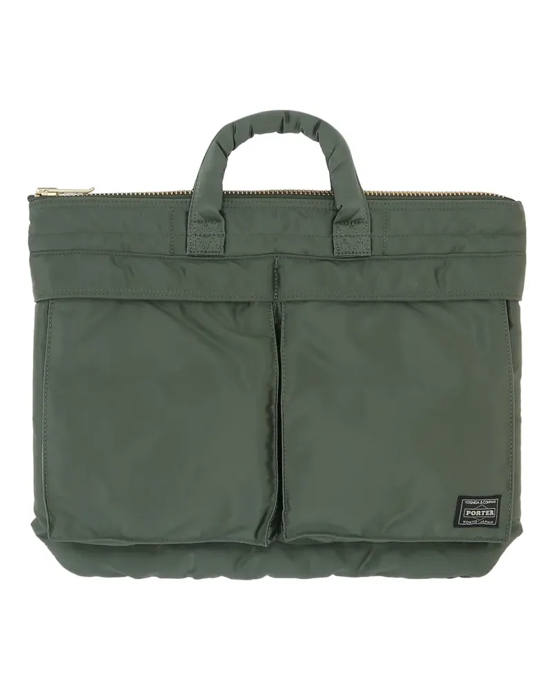PORTER-YOSHIDA & CO Tanker Short Helmet Tote Bag - Grün Grün