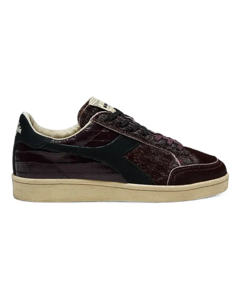 Diadora Prestige Croco Sneakers mit Kroko-Effekt - Violett Violett