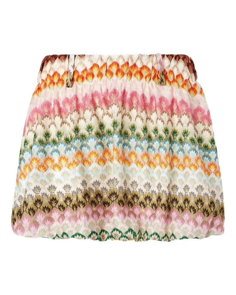 Missoni Ballonrock mit Blumenmuster - Nude Nude