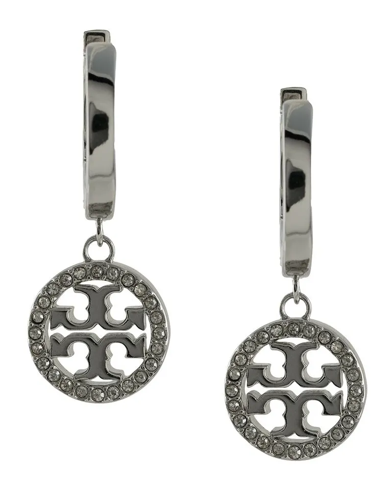 Tory Burch Miller Creolen - Silber Silber