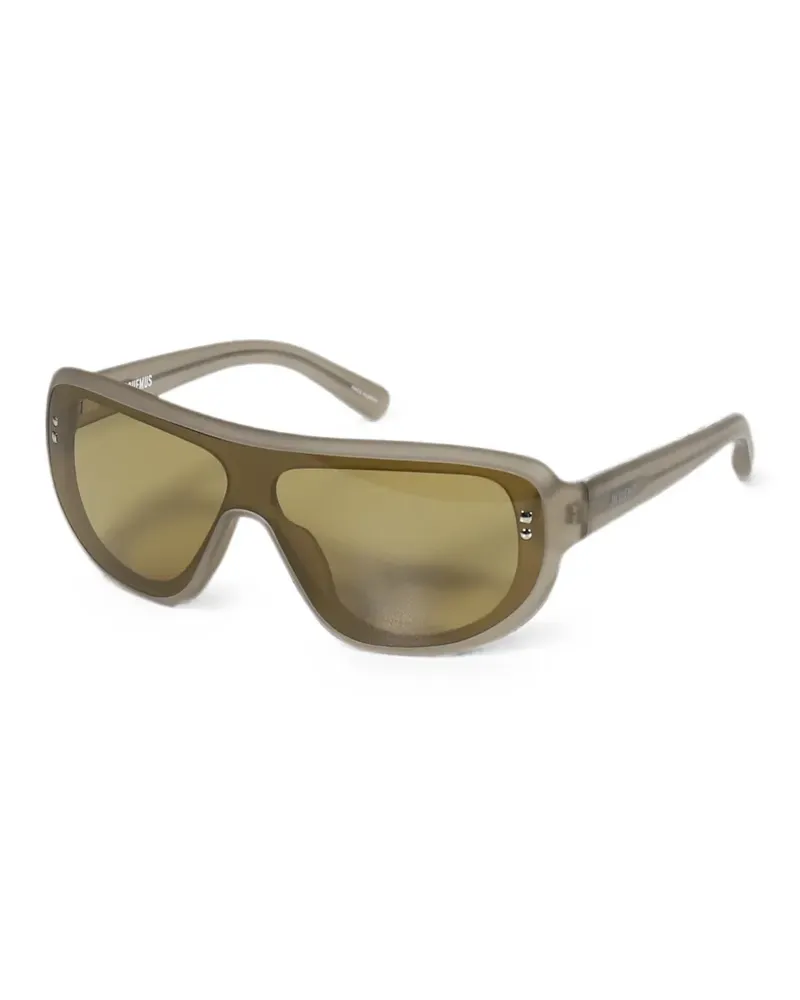 Jacquemus Getönte Pilotenbrille - Grün Grün