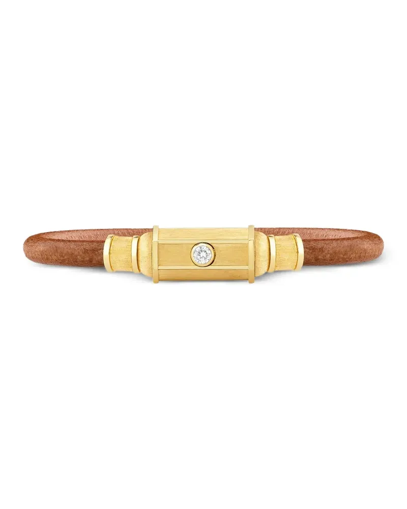 Marie Lichtenberg Lasso Armband mit Medaillon - Gold Gold