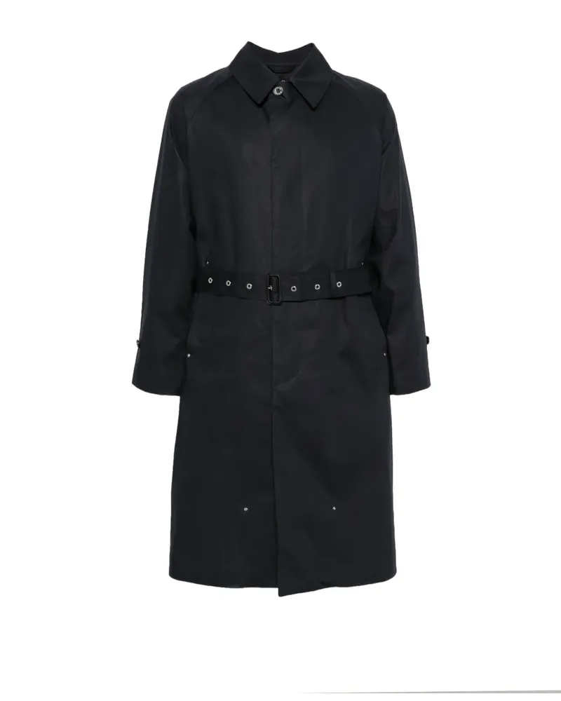 MACKINTOSH Trenchcoat mit Gürtel - Blau Blau