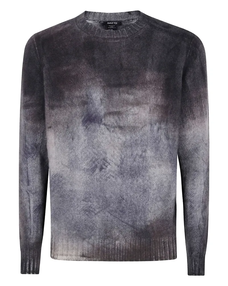 Avant Toi Klassischer Kaschmirpullover - Blau Blau