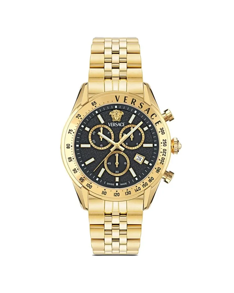 Versace Chrono Master 44mm - Schwarz Schwarz