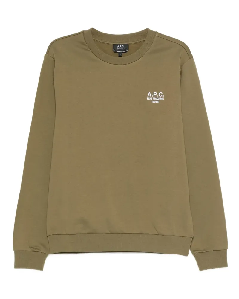 A.P.C. Standard Rue Madame Sweatshirt - Grün Grün