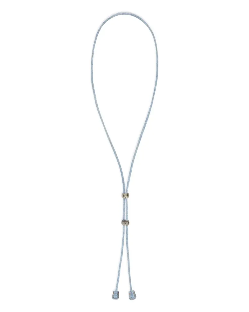 Ermanno Scervino Marocain Halskette - Blau Blau