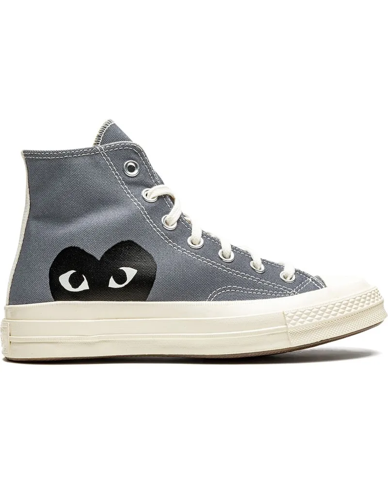 Converse x CDG Chuck 70 High-Top-Sneakers - Grau Grau