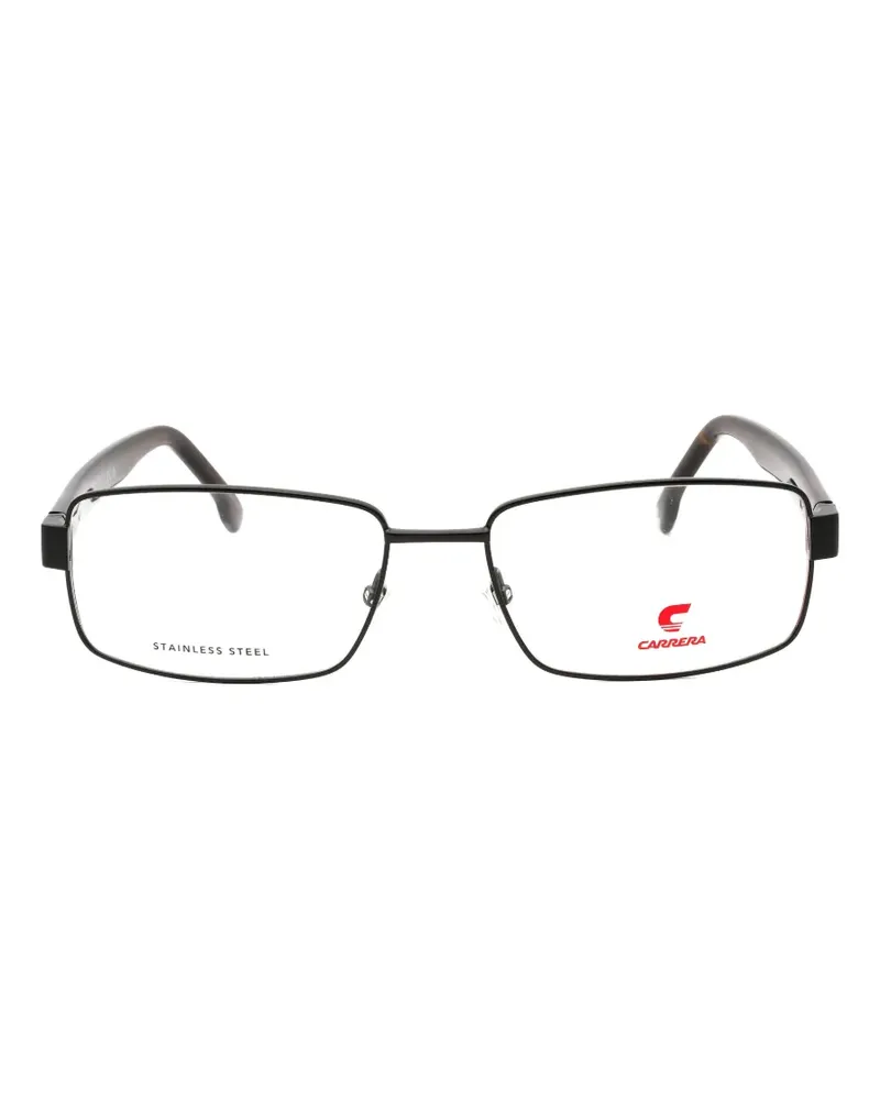 Carrera rectangle-frame glasses - Schwarz Schwarz