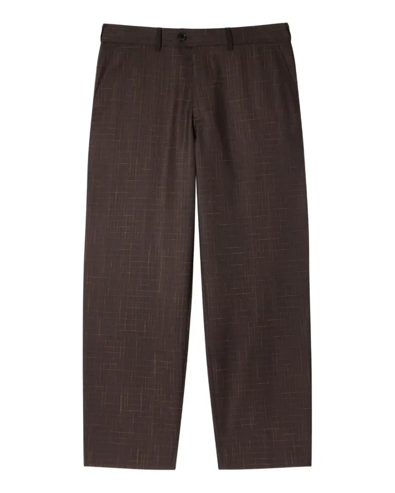Paul Smith Hose mit Karomuster - Violett Violett