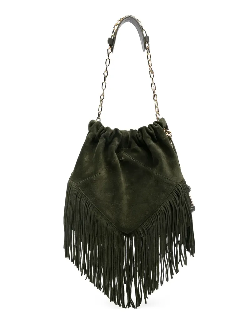 ba&sh June Schultertasche - Grün Grün