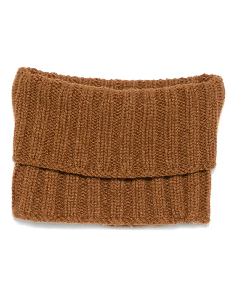 Dell'oglio ribbed scarf - Braun Braun