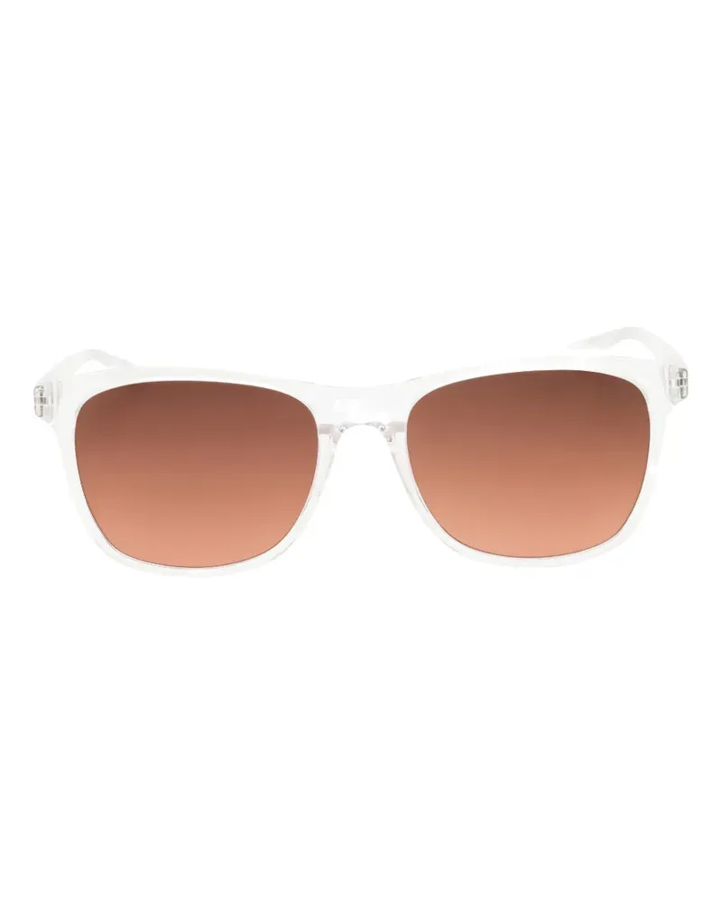 Nike Passage Sonnenbrille mit eckigem Gestell - Nude Nude
