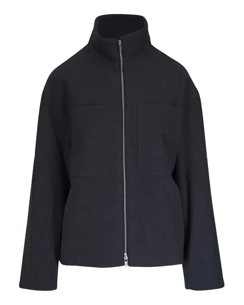 Jil Sander chest-pocket jacket - Grau Grau