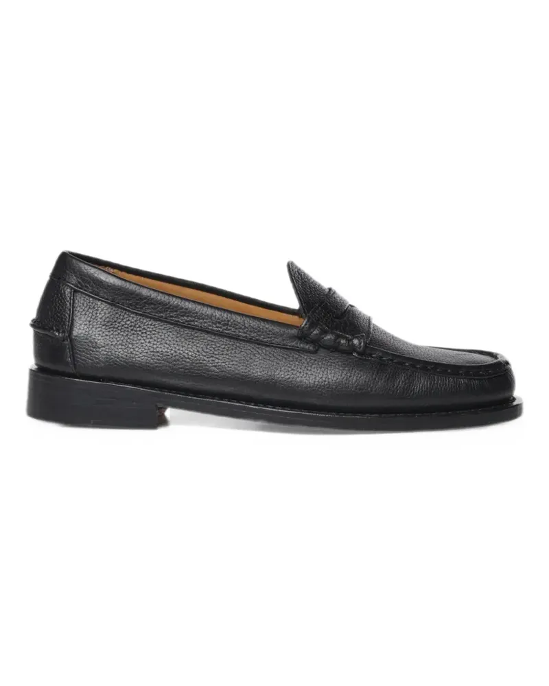 Sebago Ravenna grainy leather loafers - Schwarz Schwarz