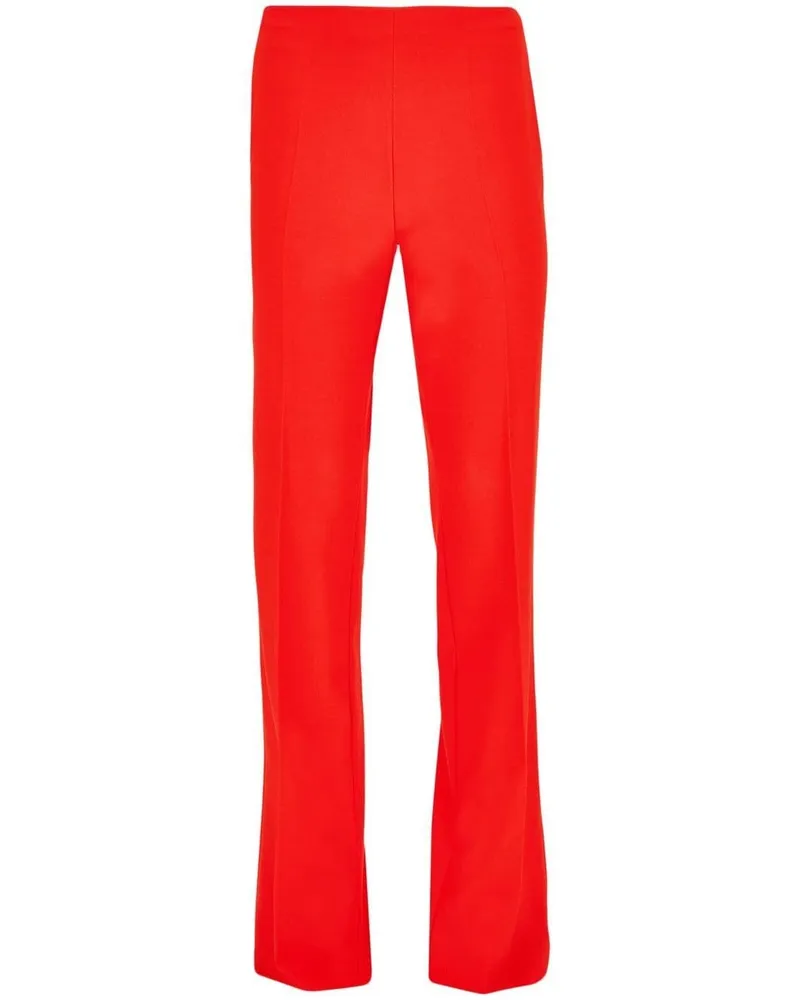 Ferragamo Klassische Hose mit Bügelfalten - Rot Rot