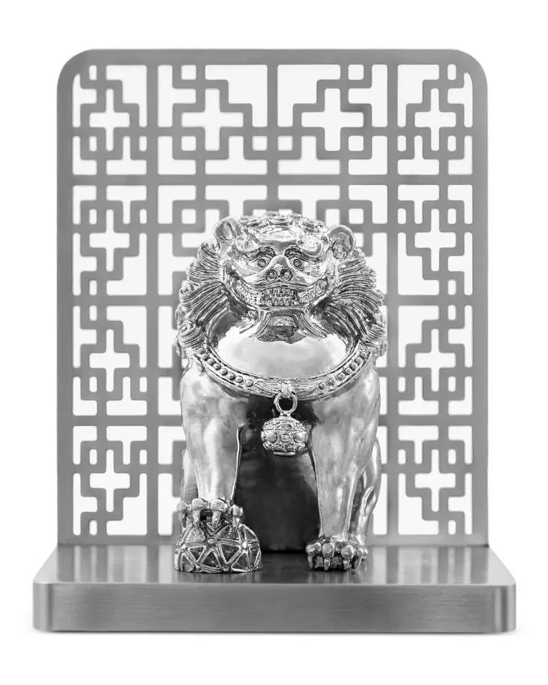 Shanghai Tang Tang Buchstütze - Silber Silber