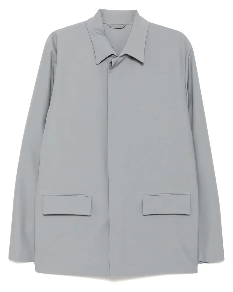 Rier Klassische Hemdjacke - Grau Grau