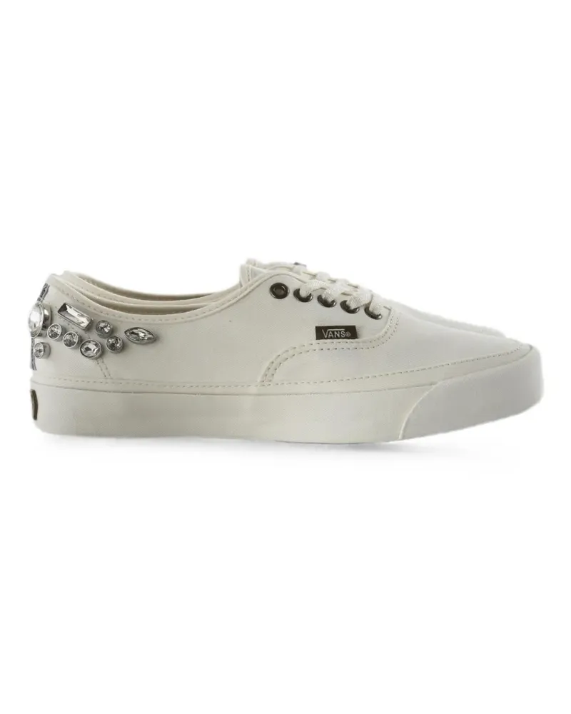 Vans LX Authentic 44 crystal-embellished sequinned sneakers - Nude Nude
