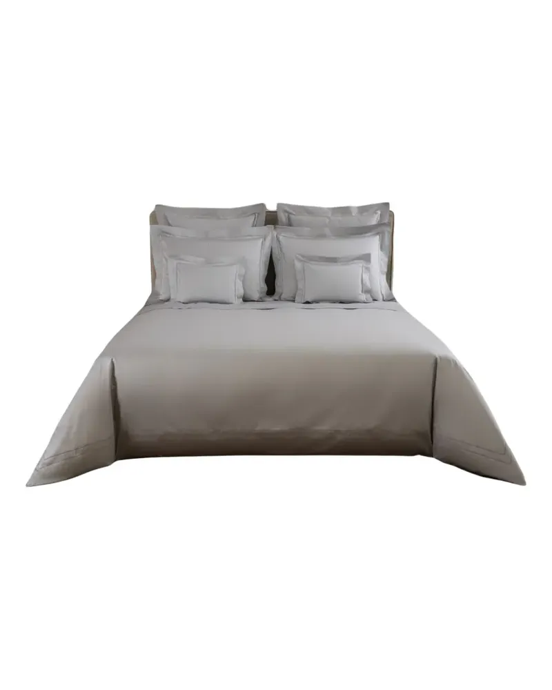 Frette Ajour Doppio Bettwäsche-Set - Grau Grau