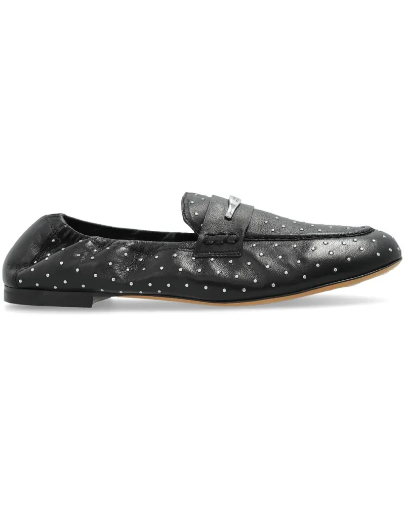 Isabel Marant Loafer mit Nieten - Schwarz Schwarz