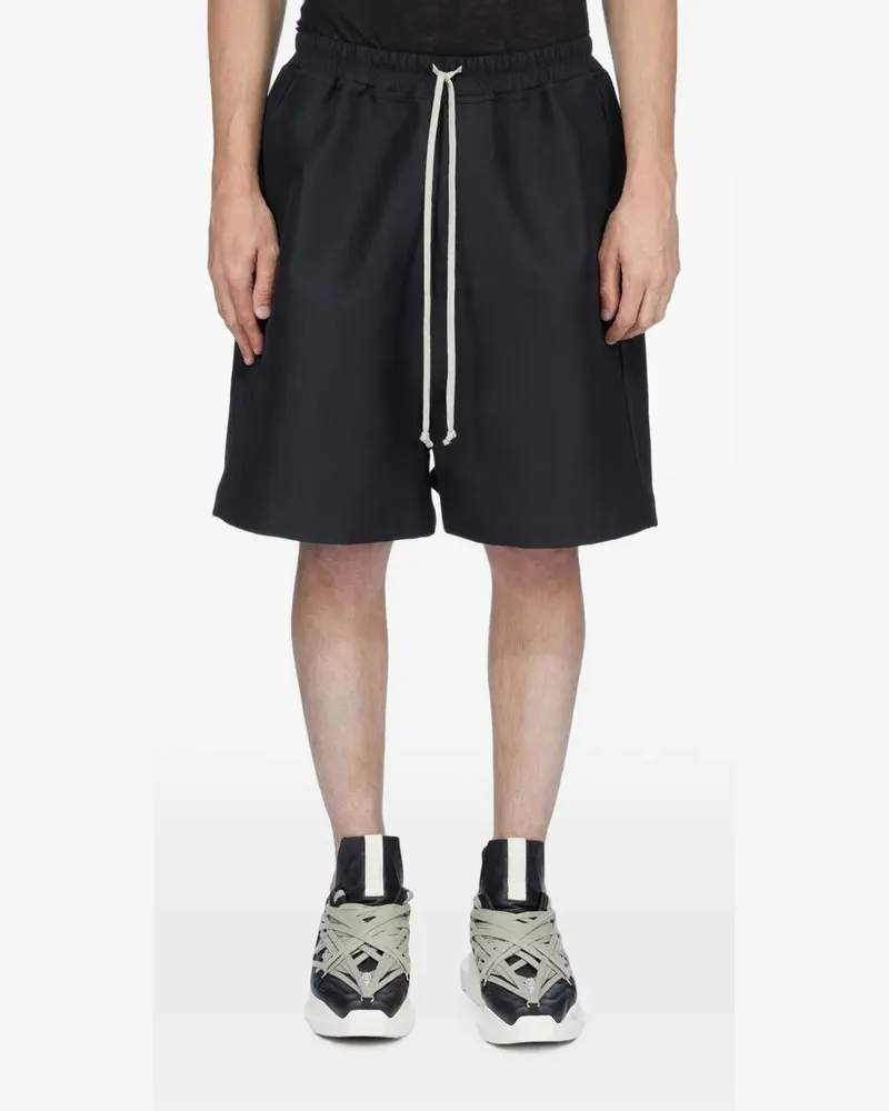 Rick Owens Shorts mit Fake-Tasche - Schwarz Schwarz