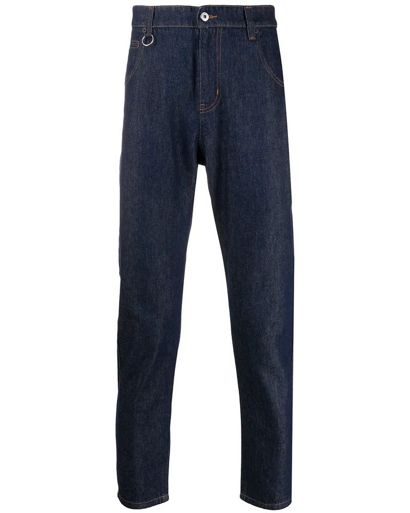 Random Identities Schmale Chino - Blau Blau