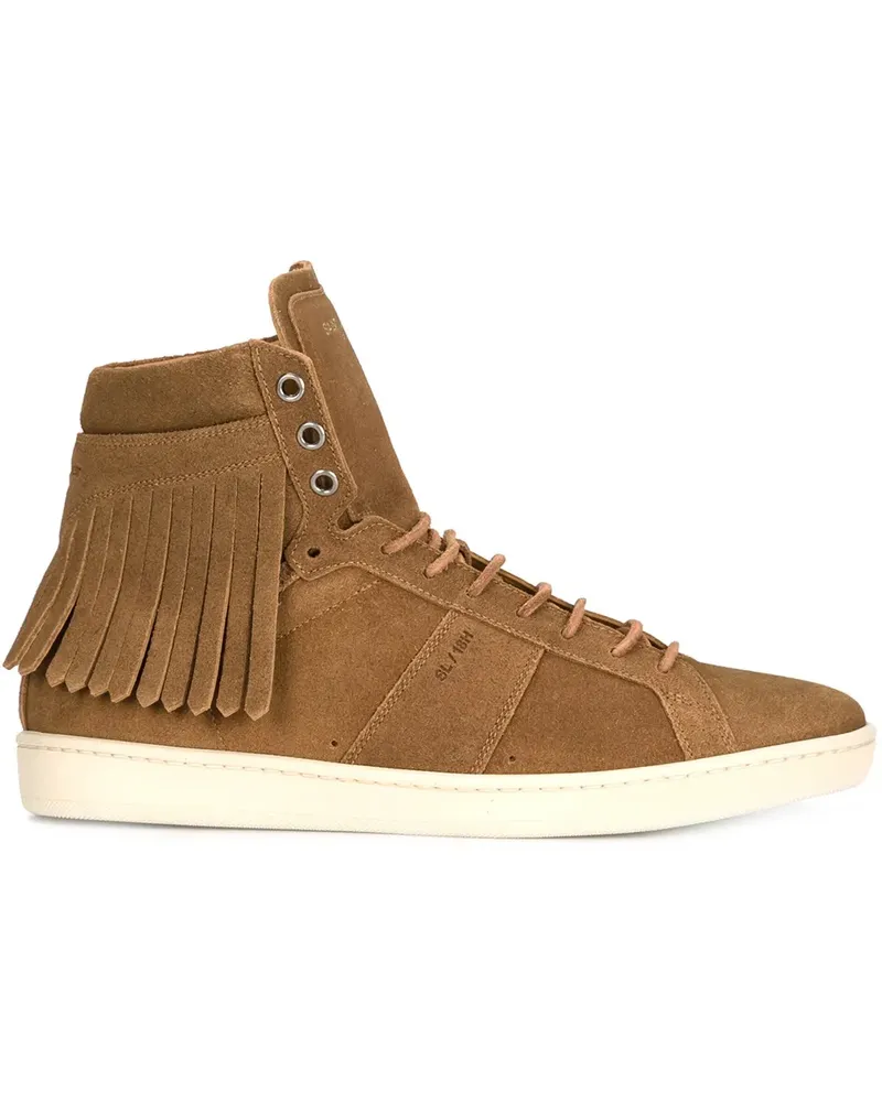 Saint Laurent Court Classic' Sneakers - Braun Braun
