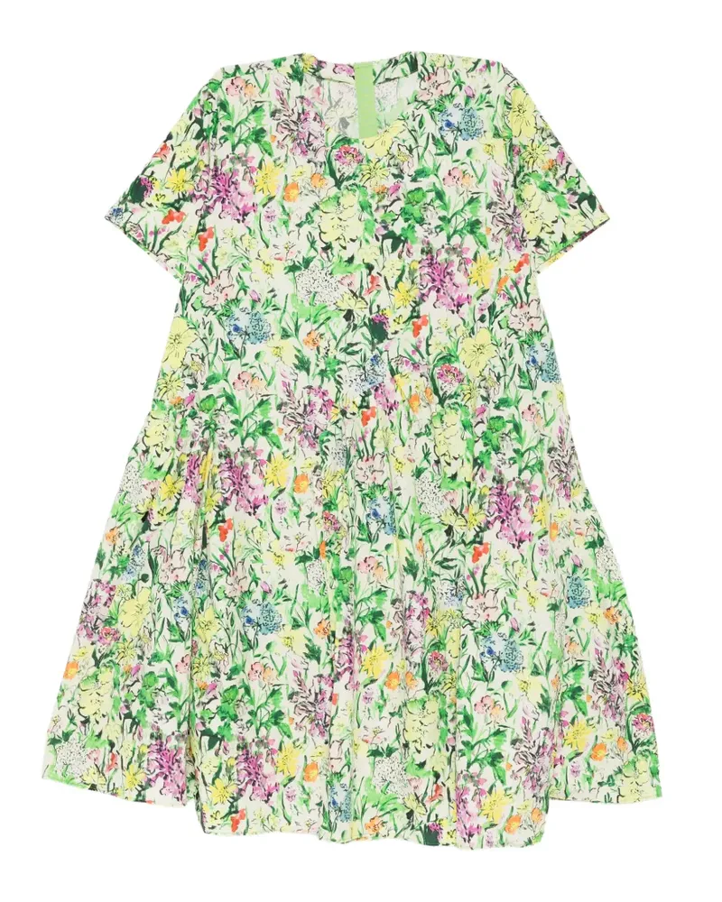 JNBY Kleid mit Blumenprint - Grün Grün