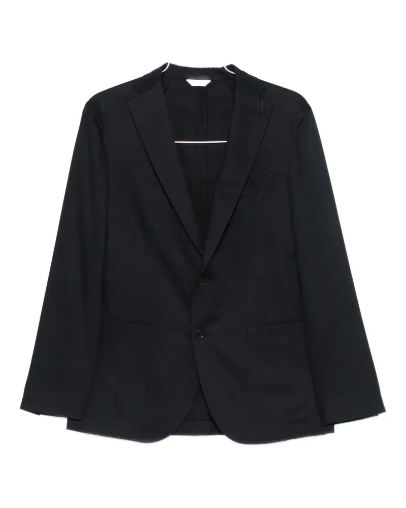 Boglioli notched-lapel blazer - Blau Blau